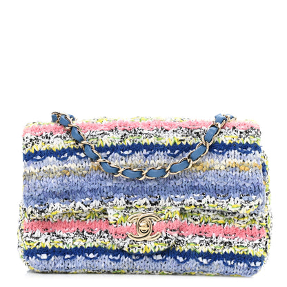Chanel Knit Mini Rectangular Flap Multicolor 1 of 10