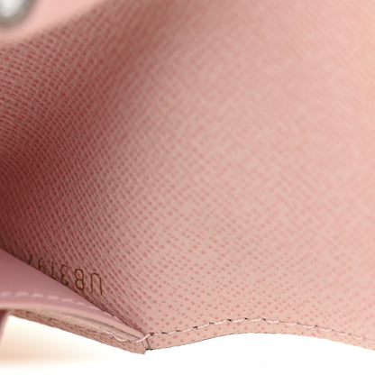 Louis Vuitton Damier Ebene Rosalie Coin Purse Rose Ballerine 7 of 9