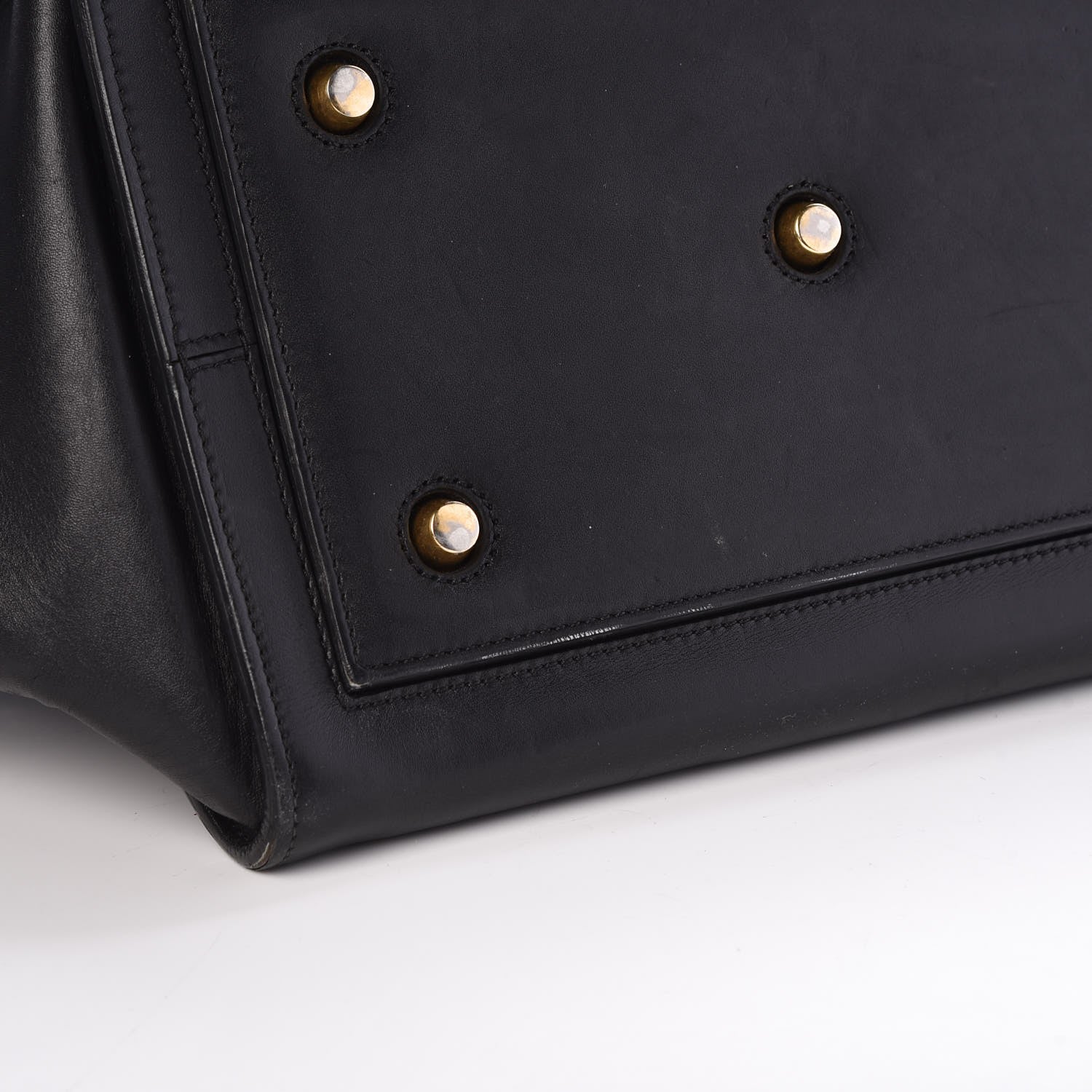 Celine Smooth Calfskin Small Tie Knot Tote Black 41 of 46