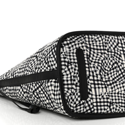 MCM Visetos Large Liz Reversible Shopper Tote Black 14 of 17