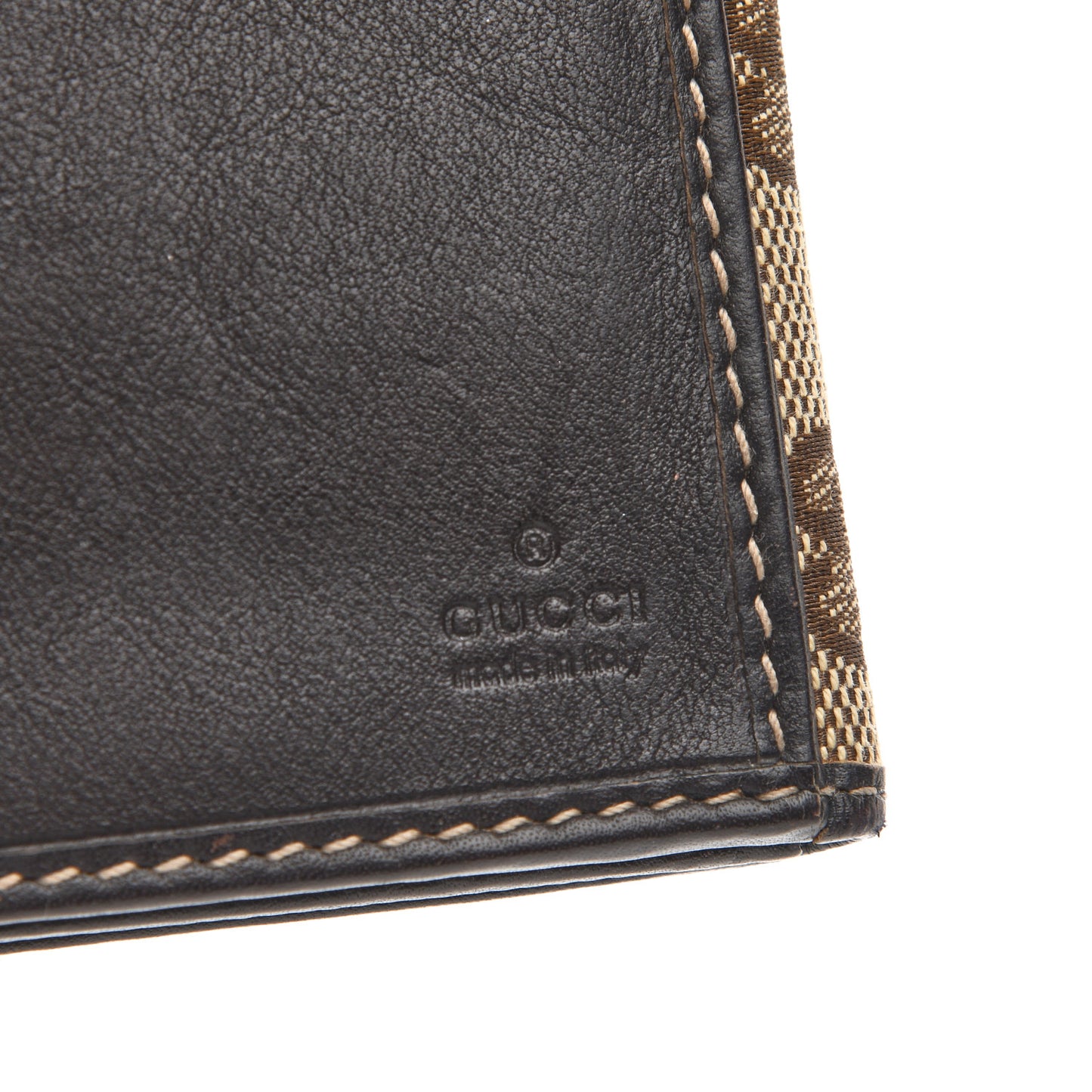 Monogram New Britt Continental Snap Wallet Dark Brown