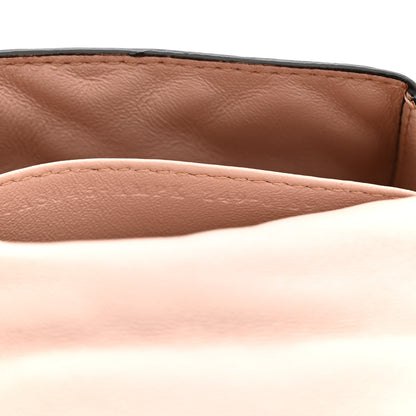 Fendi Nappa Matisse FF Embossed Nano Maxi Buckle Baguette Charm Rosa Quarzo 7 of 10