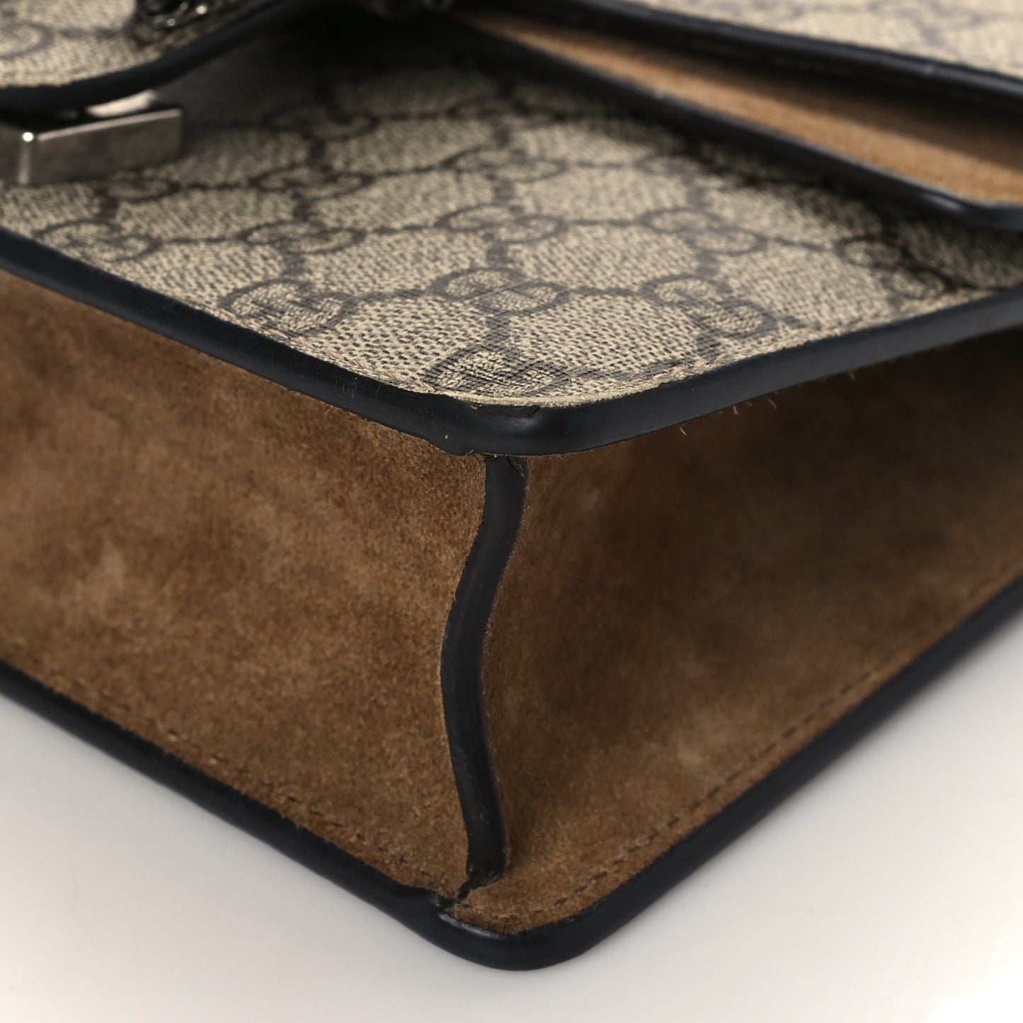 GG Supreme Monogram Mini Dionysus Shoulder Bag Taupe