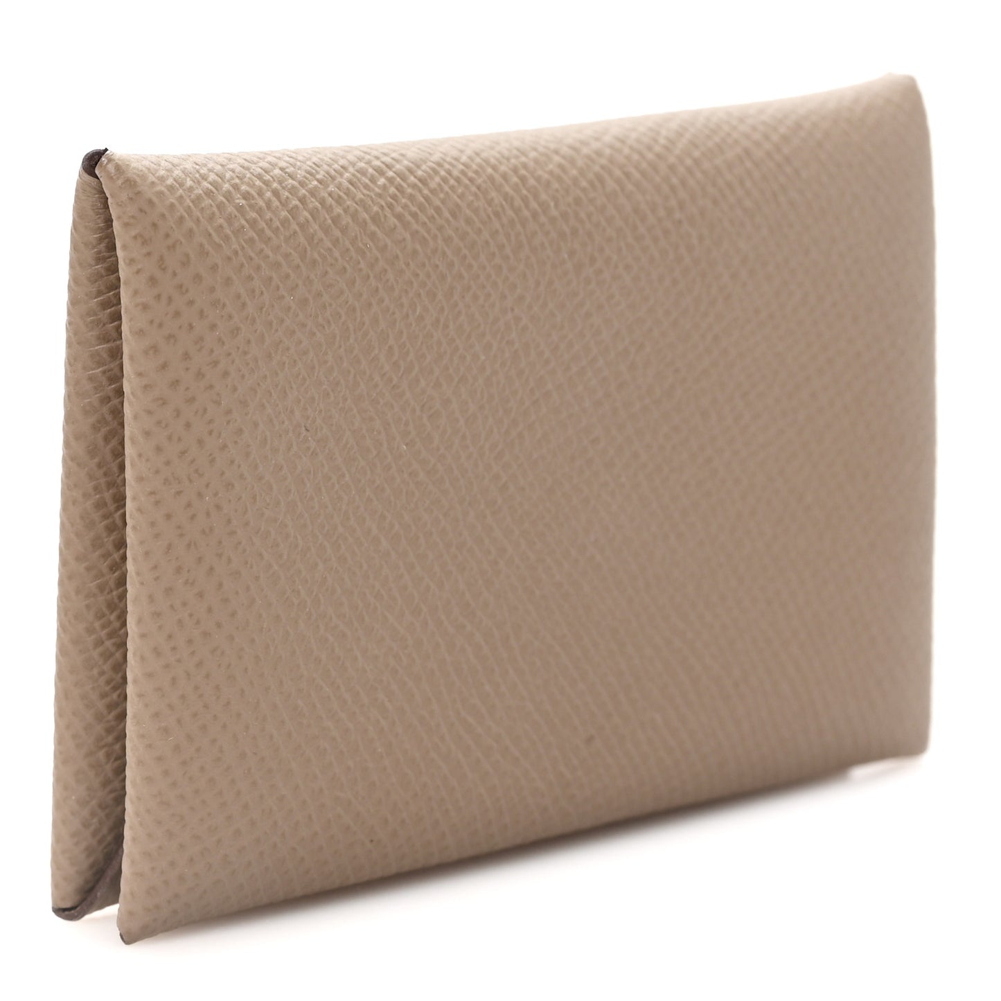 Epsom Calvi Card Case Etoupe