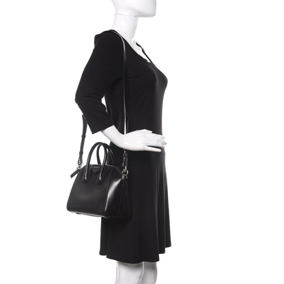 Givenchy Shiny Lord Calfskin Mini Antigona Black 2 of 11