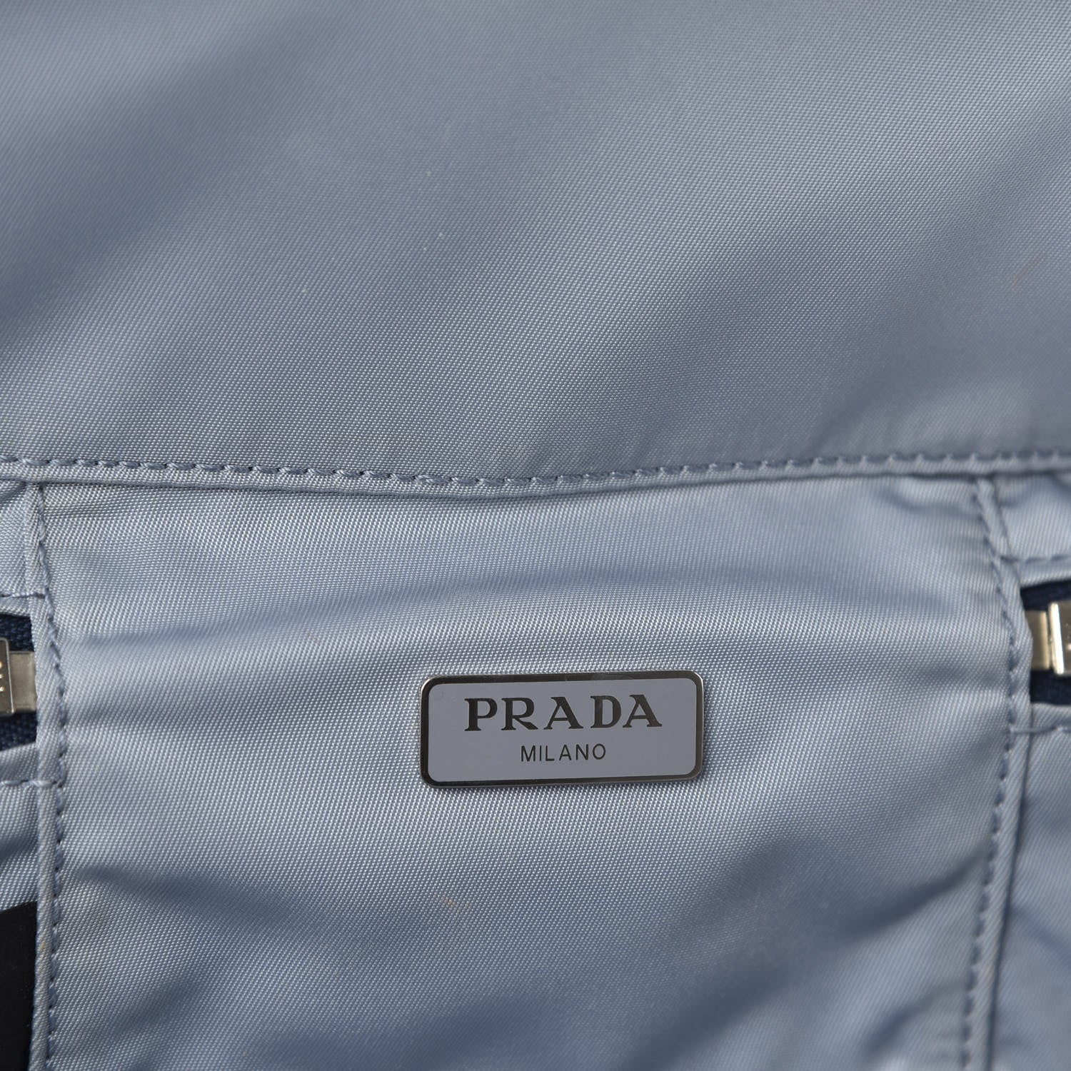 Prada Saffiano Beauty Small Pouch Bluette Astrale 6 of 10
