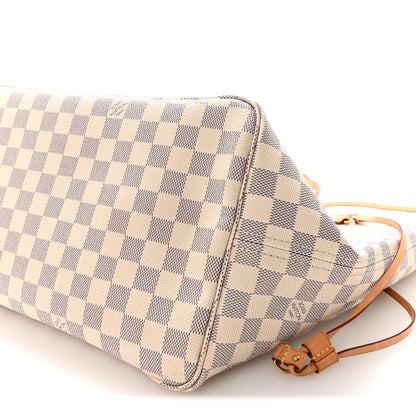 Louis Vuitton Damier Azur Neo Neverfull GM Rose Ballerine 11 of 11