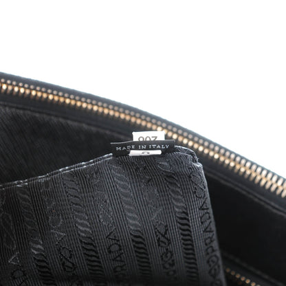 Prada Saffiano Large Galleria Double Zip Tote Black 8 of 8