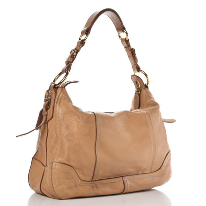 Prada Vitello Daino Hobo Sabbia 3 of 18