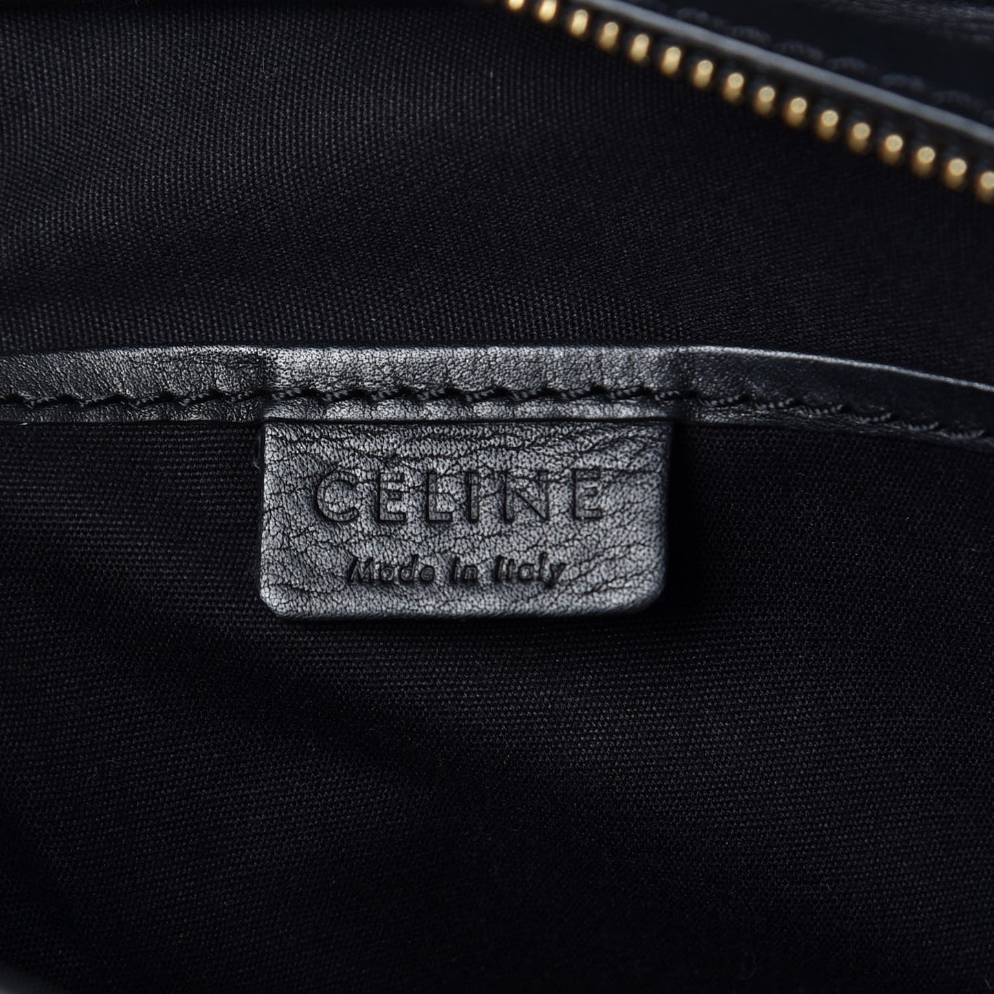 Smooth Calfskin Nano Luggage Black