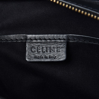 Celine Smooth Calfskin Nano Luggage Black 6 of 12