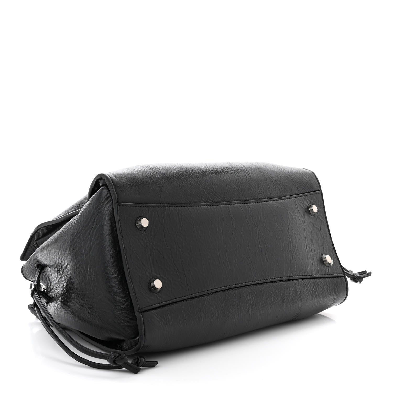 Mulberry High Shine Calfskin Iris Tote Black 4 of 11