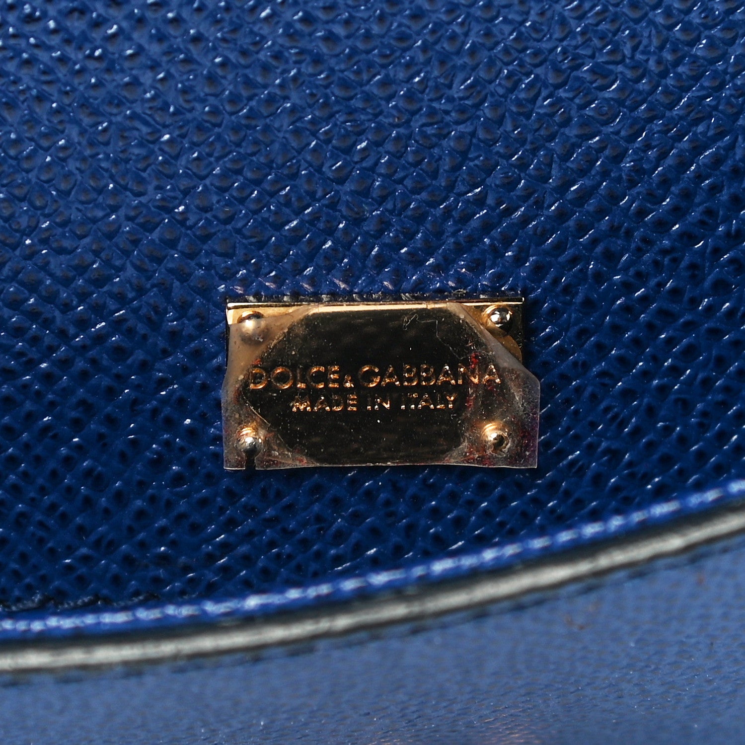 Dolce & Gabbana Dauphine Small Miss Sicily Satchel Bleuette Scuro 6 of 10