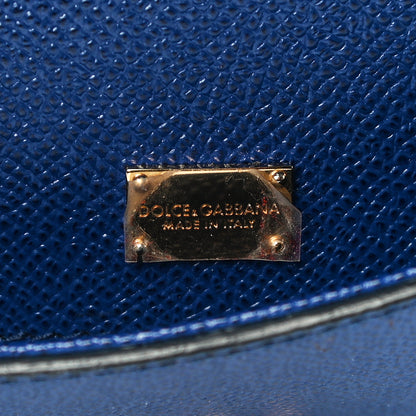 Dolce & Gabbana Dauphine Small Miss Sicily Satchel Bleuette Scuro 6 of 10