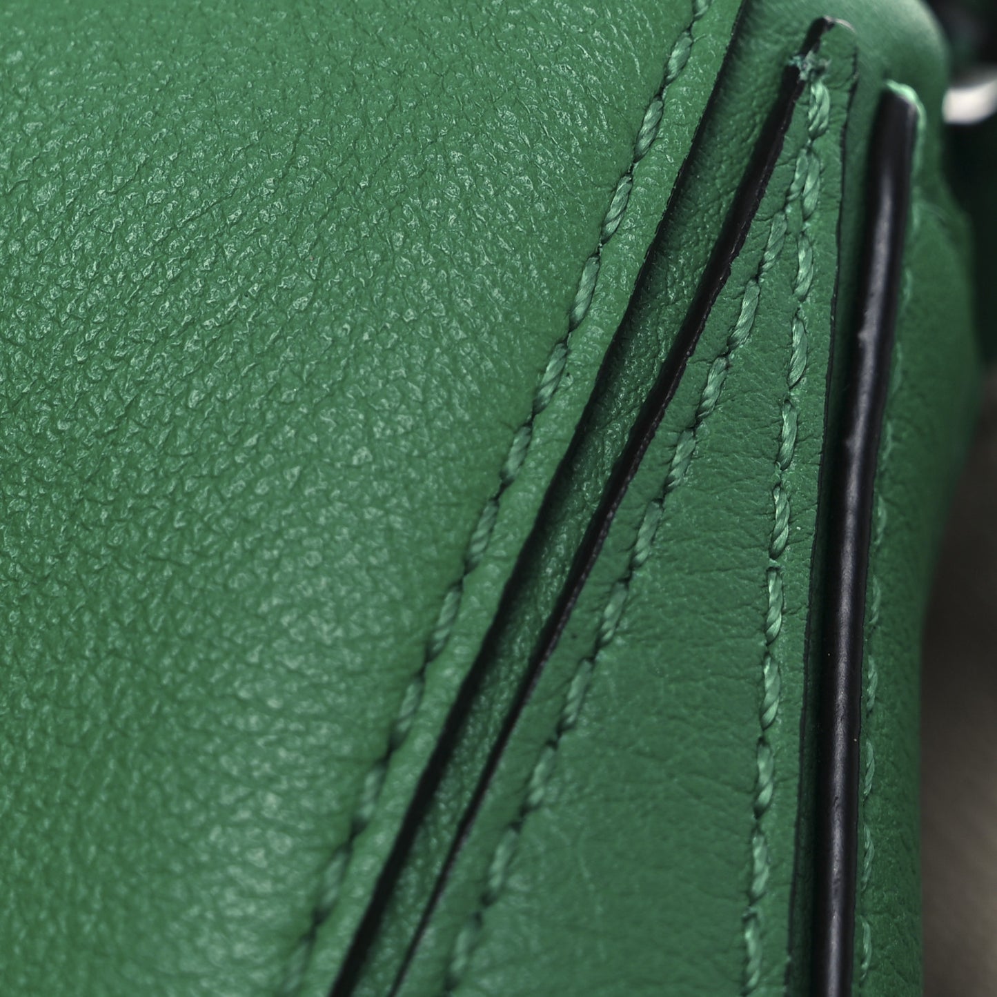 Calfskin Mini Puzzle Bag Jungle Green