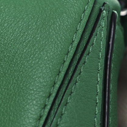 Loewe Calfskin Mini Puzzle Bag Jungle Green 12 of 13