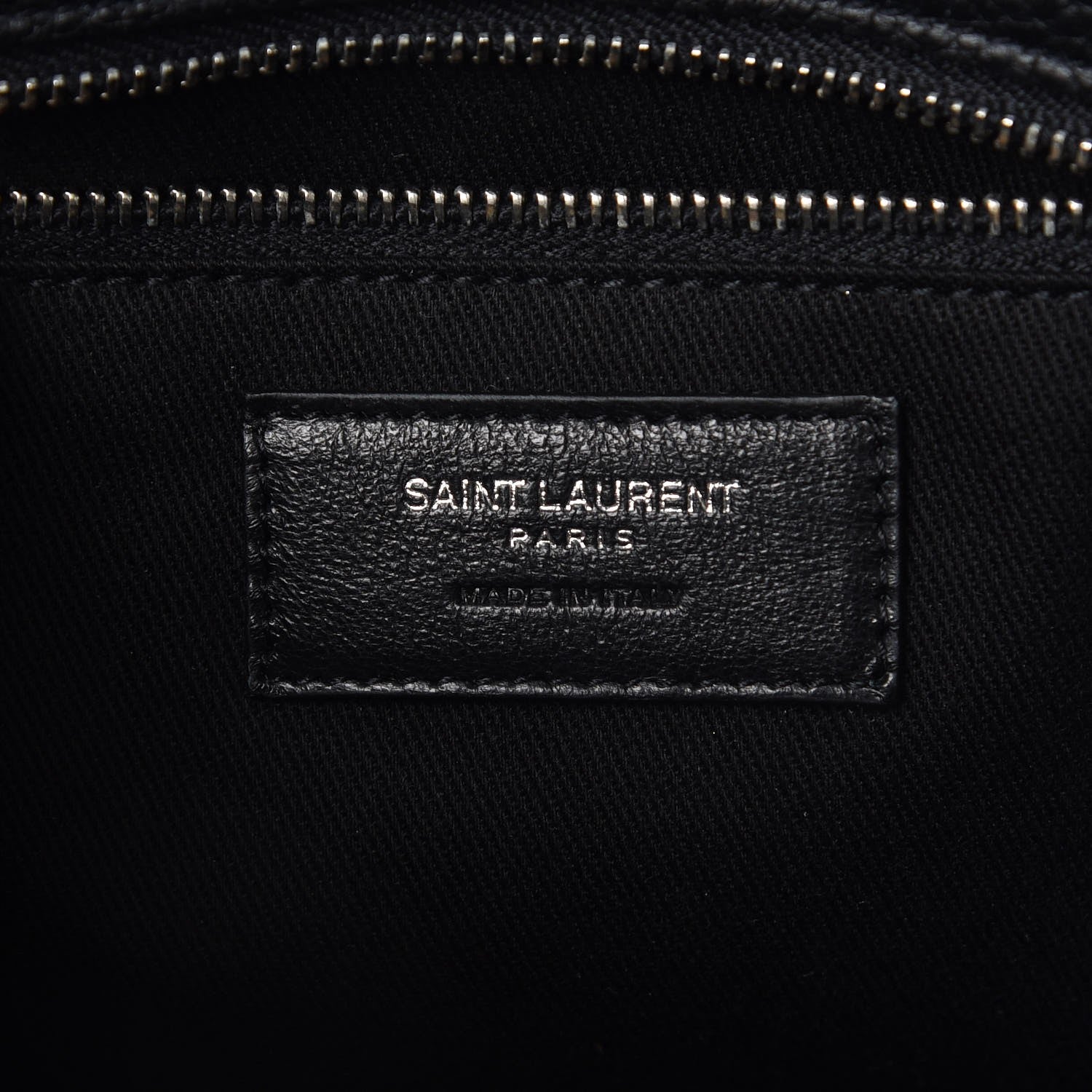 Saint Laurent Grained Calfskin Small Supple Sac De Jour Duffle Black 8 of 9