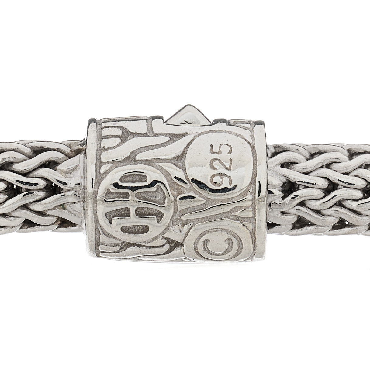 John Hardy Sterling Silver Diamond 5mm Classic Chain Bracelet 3 of 3