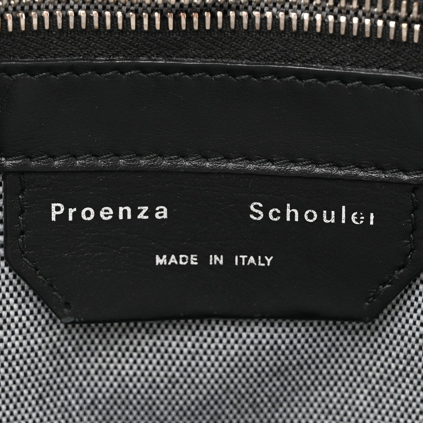 Metallic Snakeskin Calfskin Embossed Tiny PS1 Satchel Rose Gold
