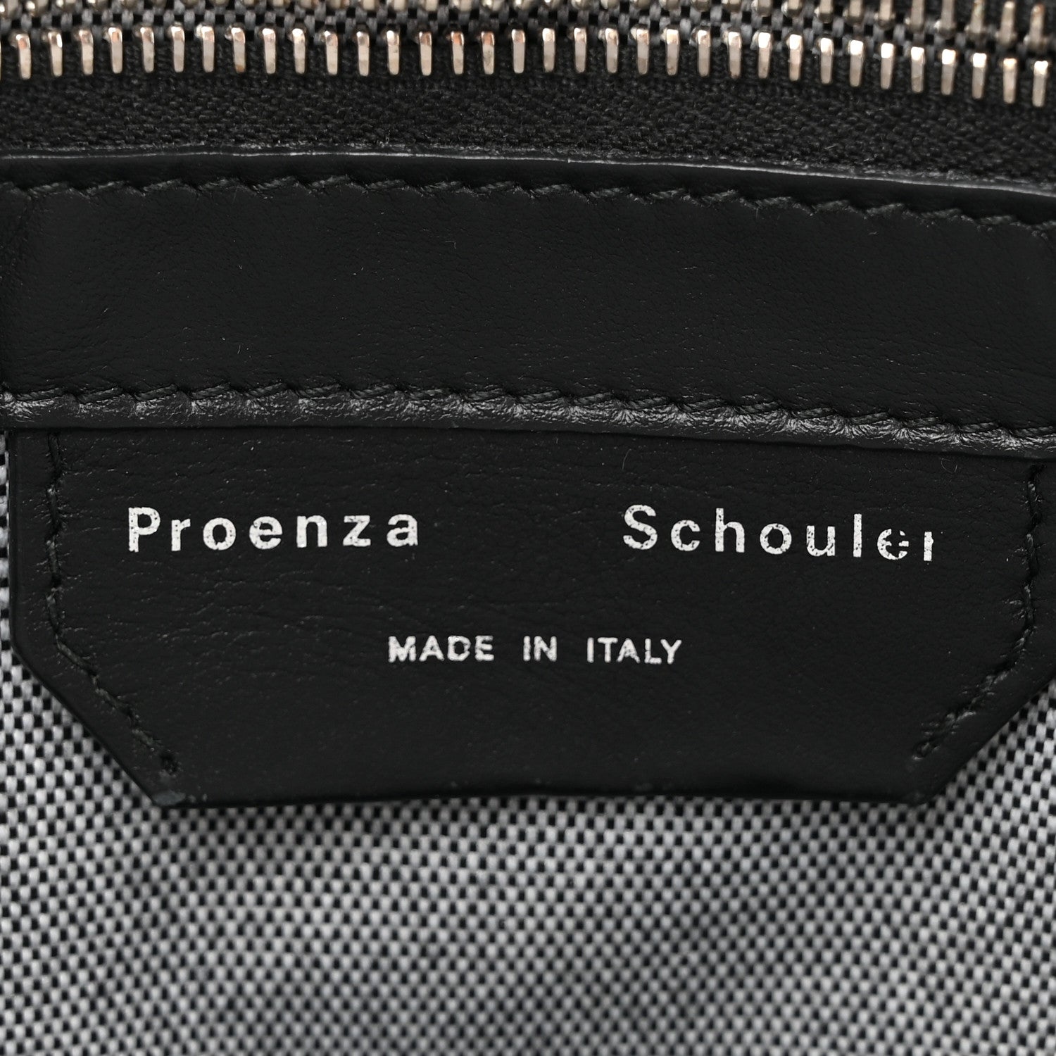 Proenza Schouler Metallic Snakeskin Calfskin Embossed Tiny PS1 Satchel Rose Gold 6 of 11