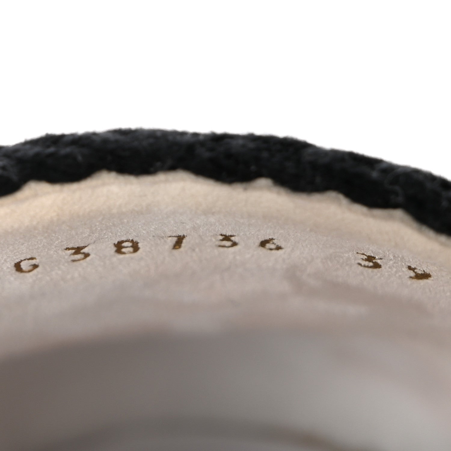 Chanel Braided Knit Cap Toe CC Ankle Strap Espadrilles 39 White Black 9 of 12