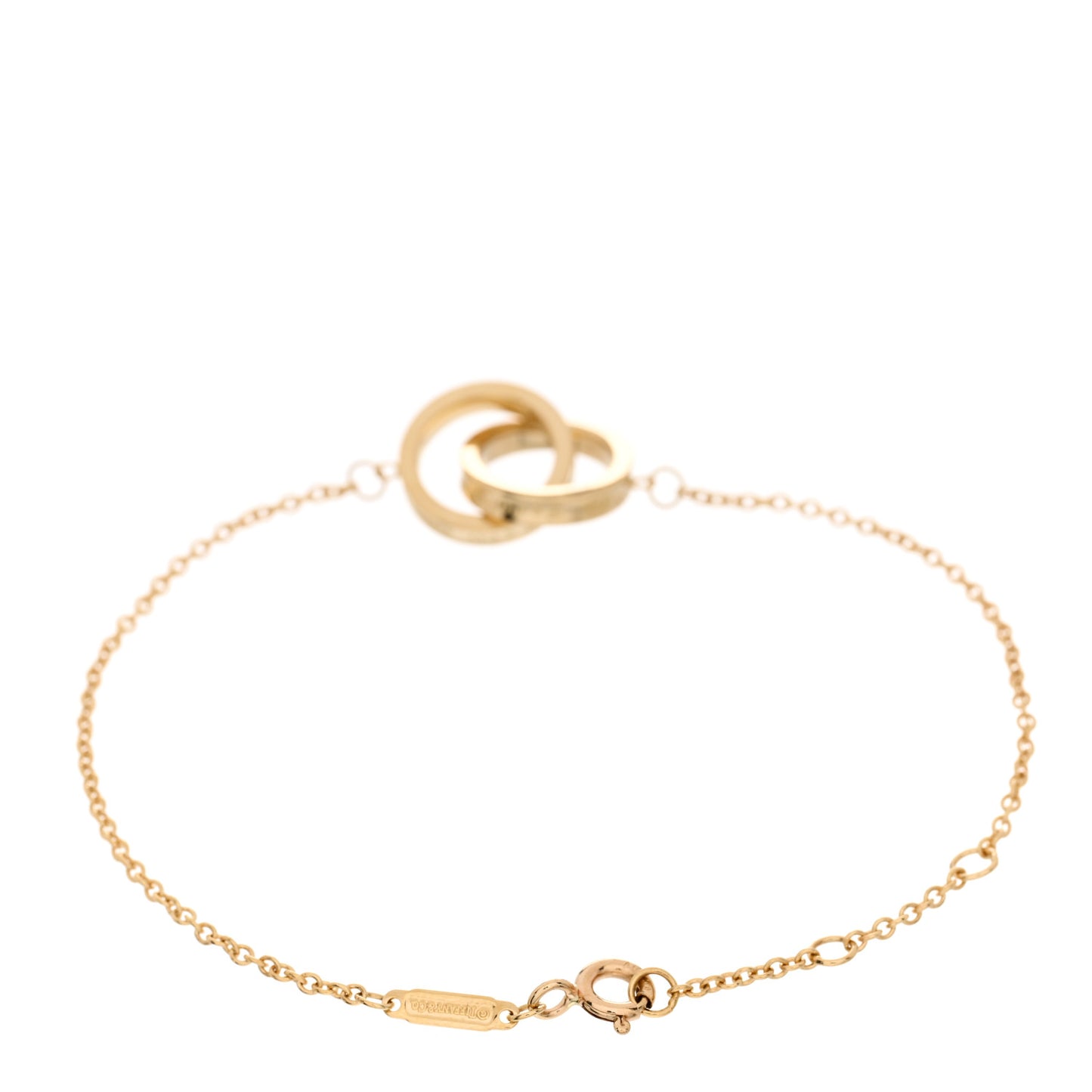 18K Yellow Gold 1837 Interlocking Circles Bracelet