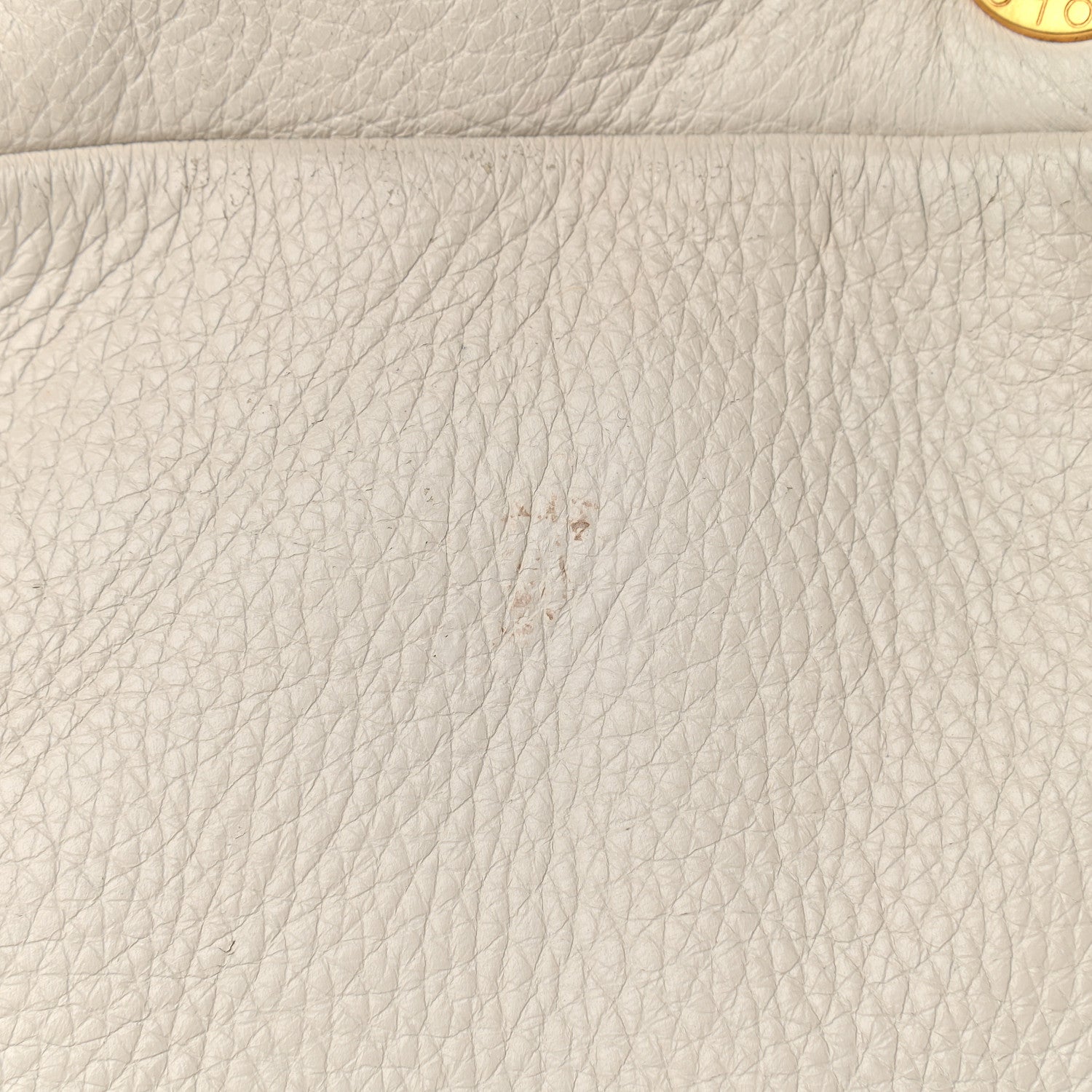 Dolce & Gabbana Calfskin Chain Tote Off White 11 of 14
