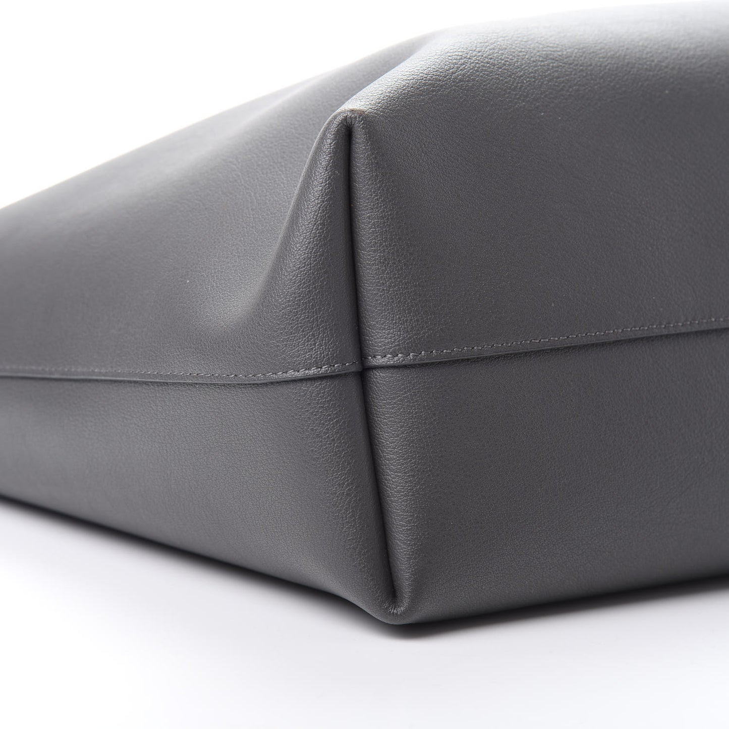 Calfskin Large Shopping Tote Storm