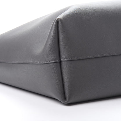Saint Laurent Calfskin Large Shopping Tote Storm 10 of 12