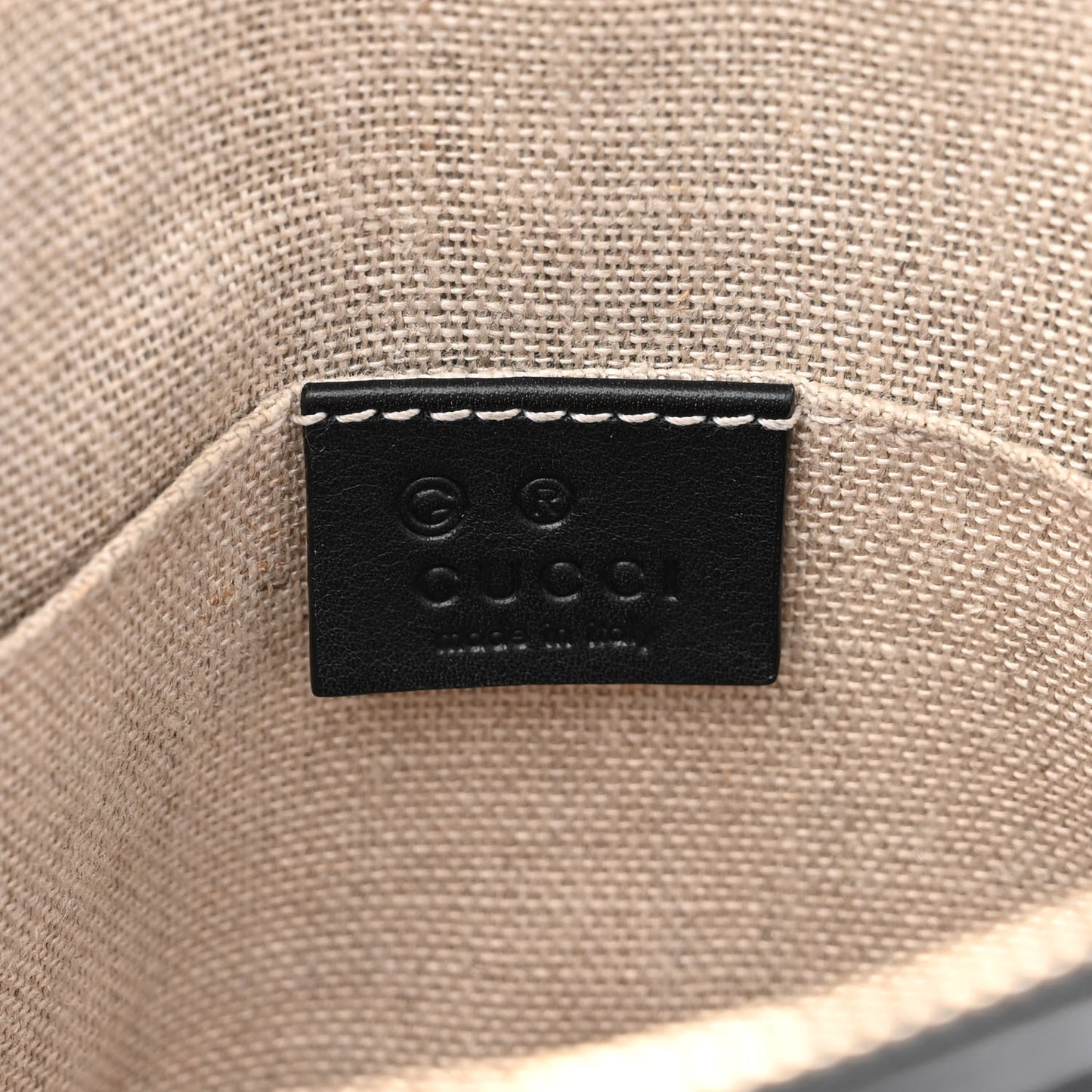 Microguccissima Mini Dome Bag Black