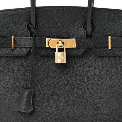 Hermes Epsom Birkin 30 Black 9 of 12