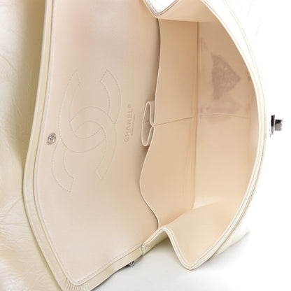 Chanel Metallic Aged Calfskin Quilted 2.55 Reissue 226 Flap White 5 of 9