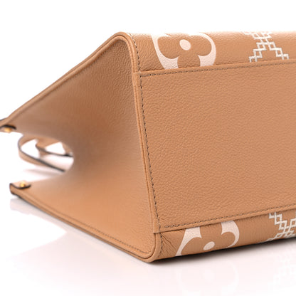Louis Vuitton Empreinte Monogram Giant Broderies Onthego MM Arizona 7 of 9
