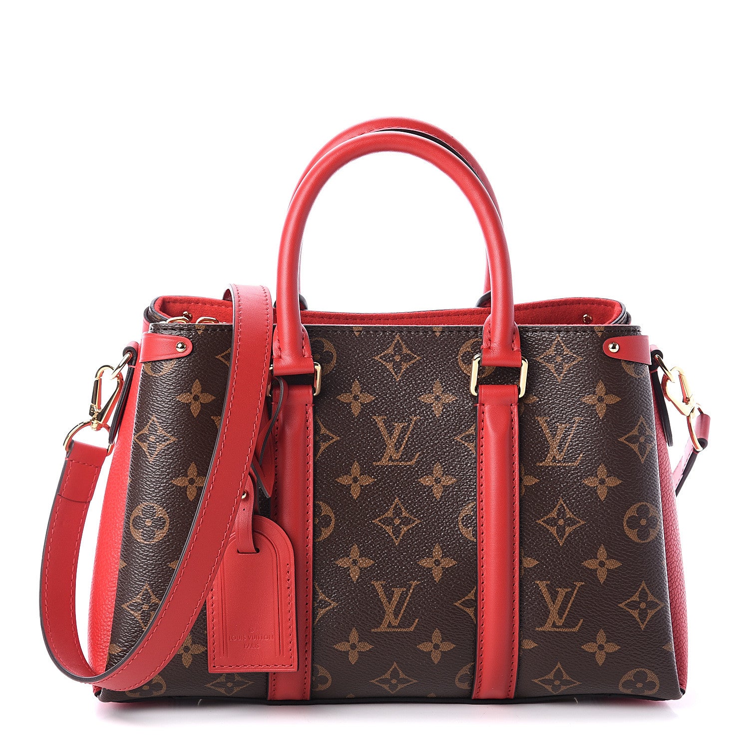 Louis Vuitton Monogram Soufflot BB Cherry 1 of 8
