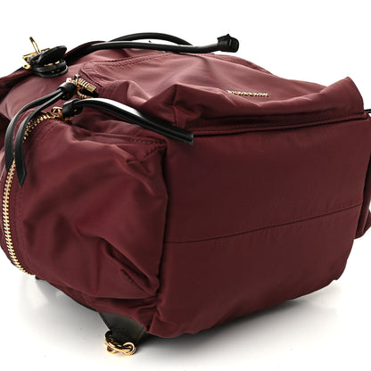 Burberry Nylon Small Rucksack Backpack Burgundy Red 9 of 10