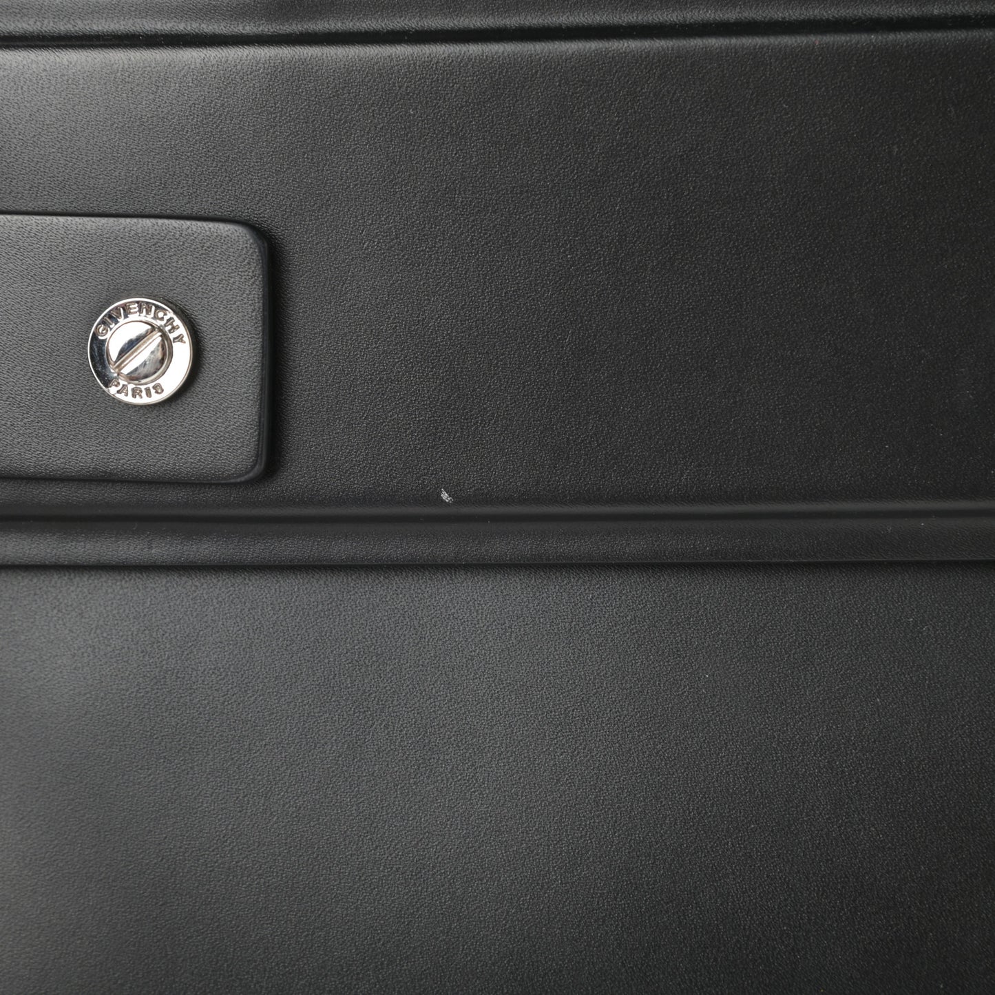 Smooth Calfskin Mini Horizon Satchel Black