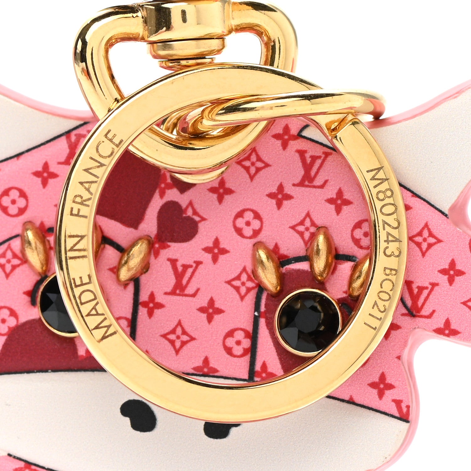 Louis Vuitton Monogram LV Rodeo Bag Charm Key Holder 3 of 4