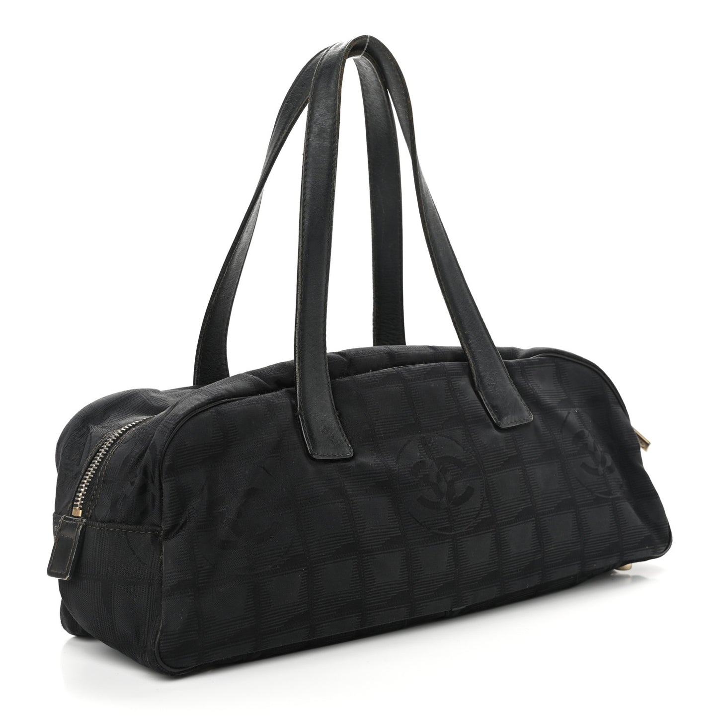 Nylon Travel Bowler Black