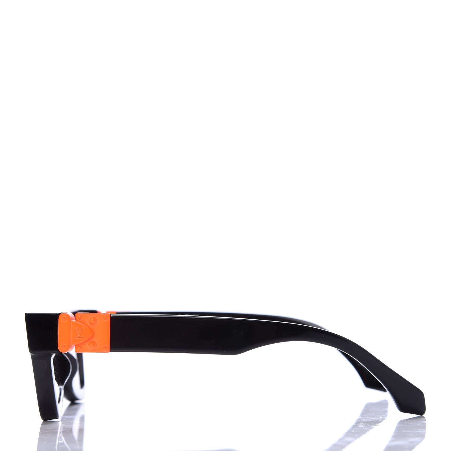 Louis Vuitton Acetate Skepitcals Z1161W Sunglasses Black Orange 3 of 8