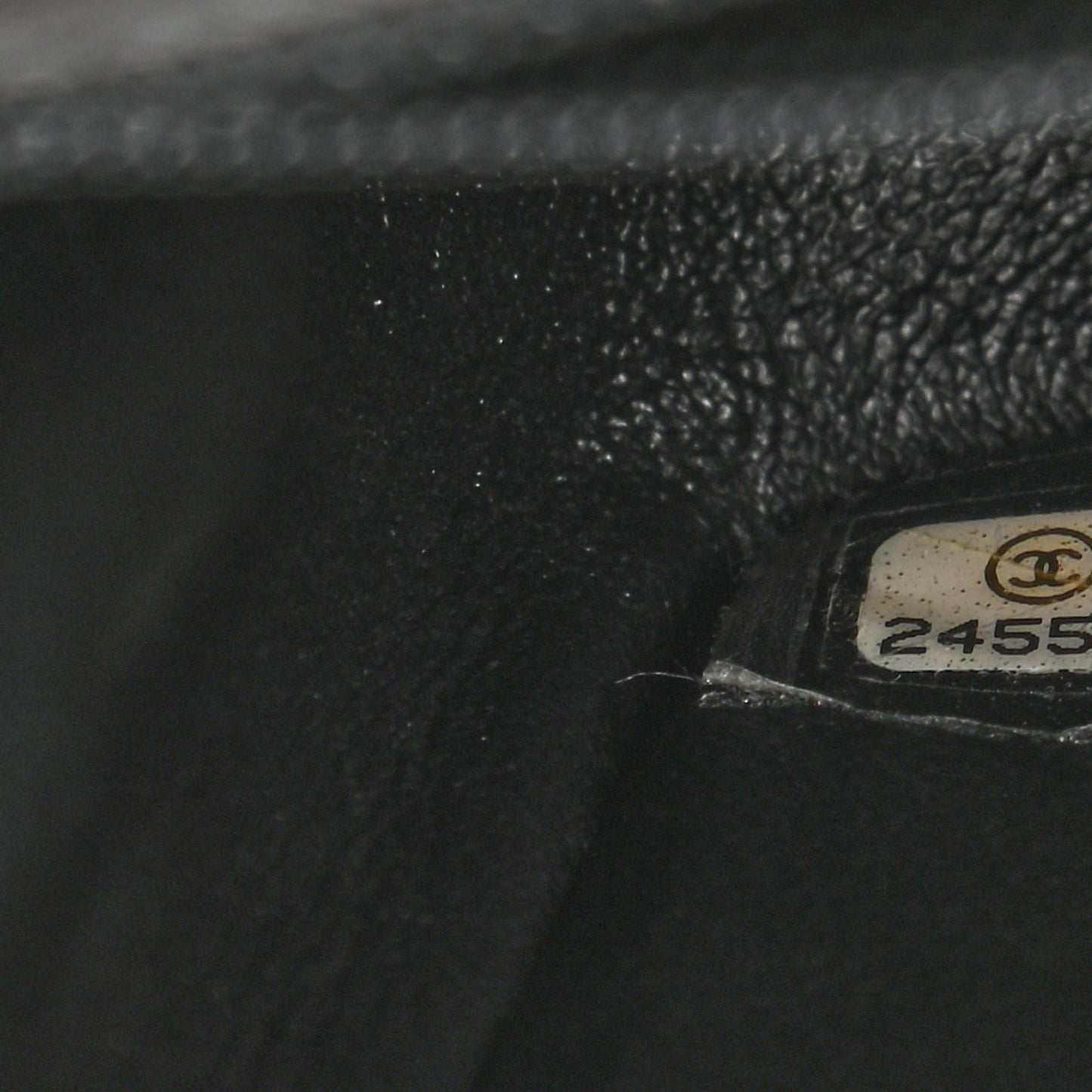 Lambskin Quilted Mini Rectangular Flap Black