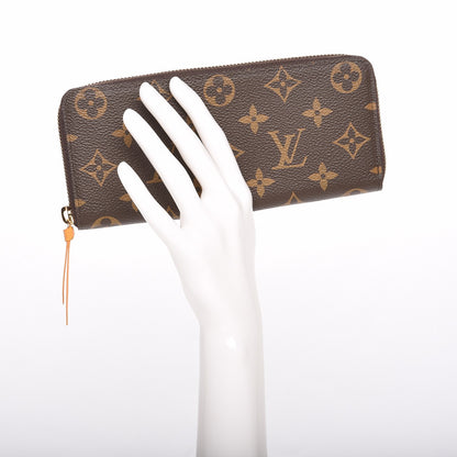 Louis Vuitton Monogram Clemence Wallet Safran 2 of 7