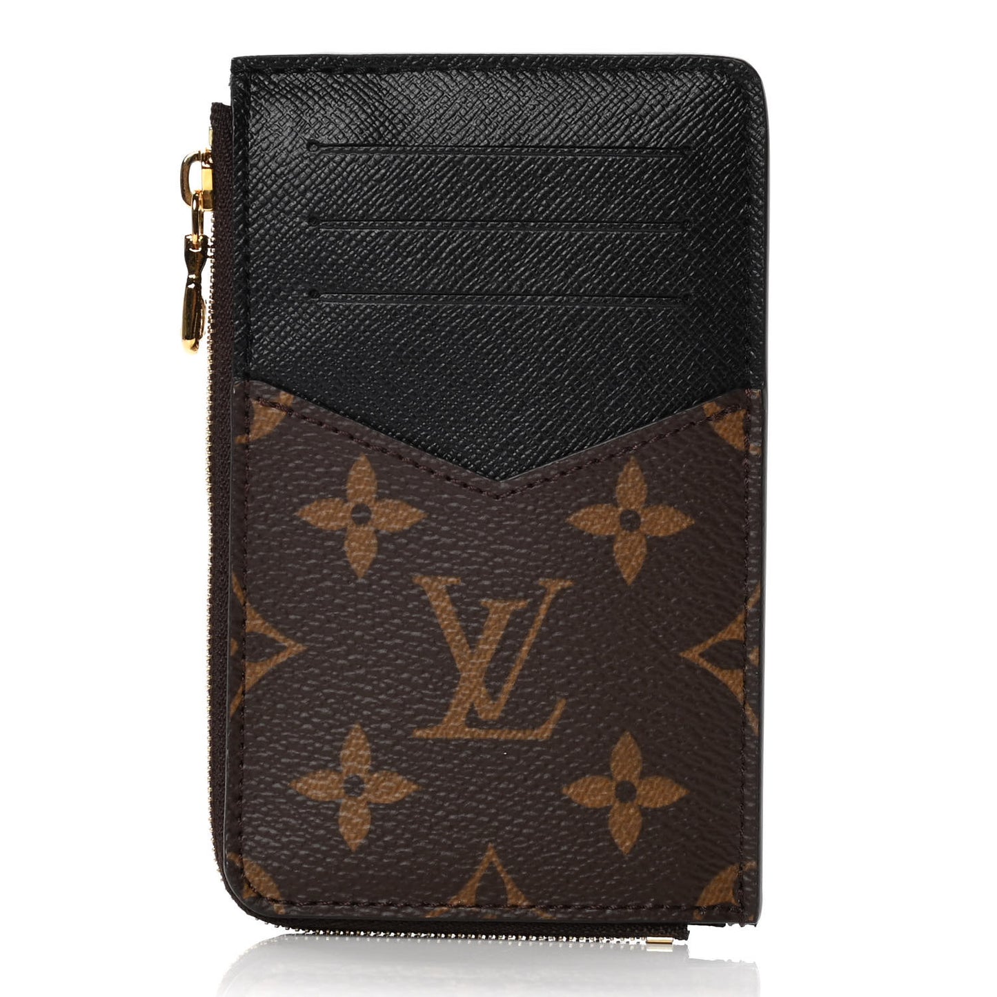 Monogram Recto Verso Card Holder Black