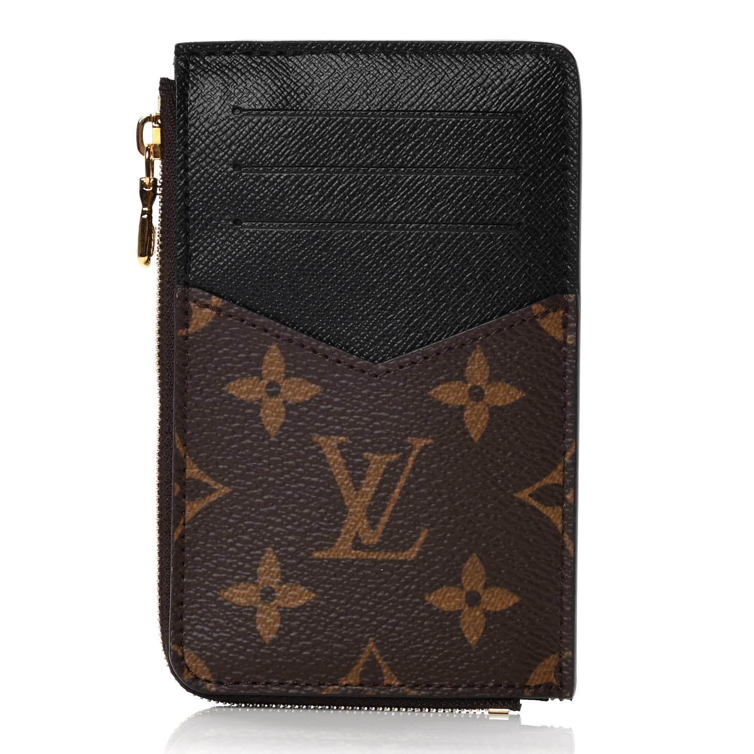 Louis Vuitton Monogram Recto Verso Card Holder Black 3 of 6