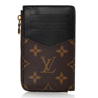 Louis Vuitton Monogram Recto Verso Card Holder Black 3 of 6