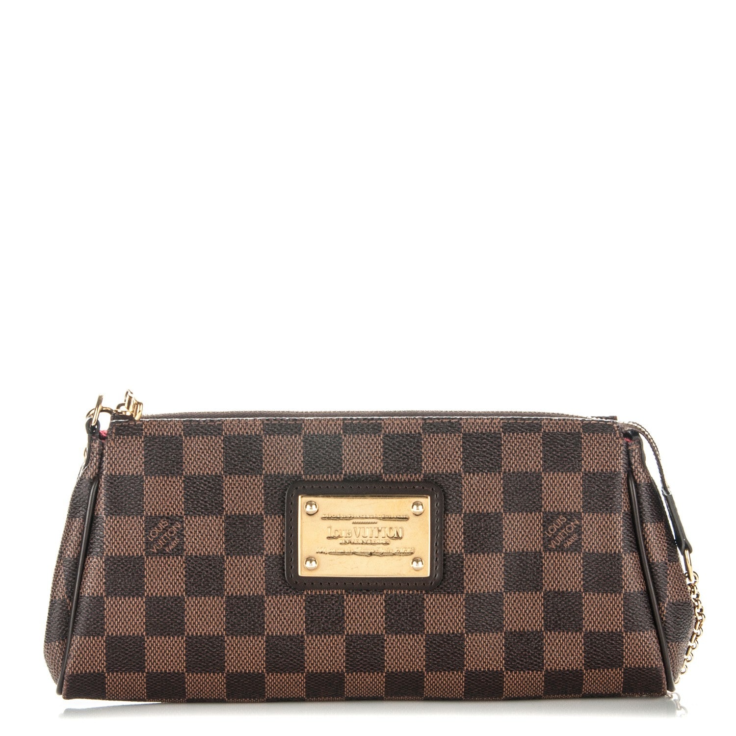 Louis Vuitton Damier Ebene Eva Clutch 1 of 7