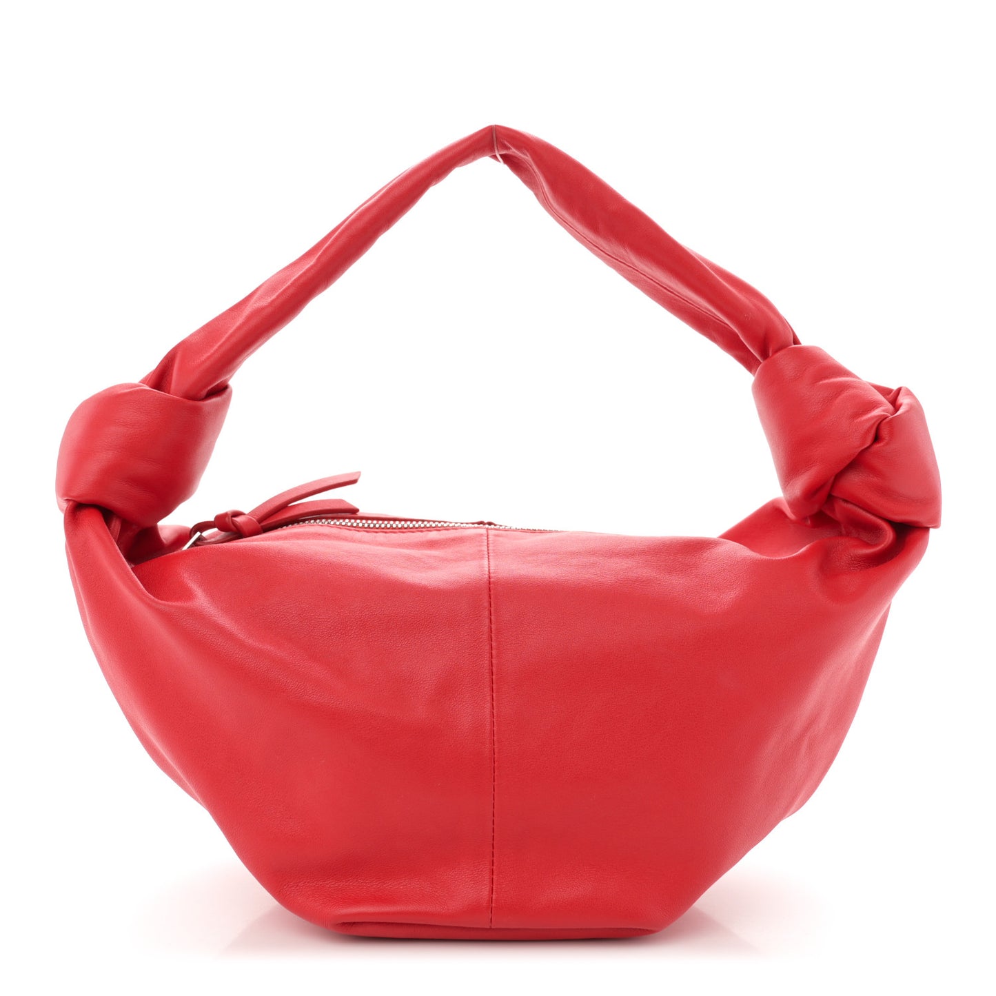 Calfskin Mini Double Knot Bag Red