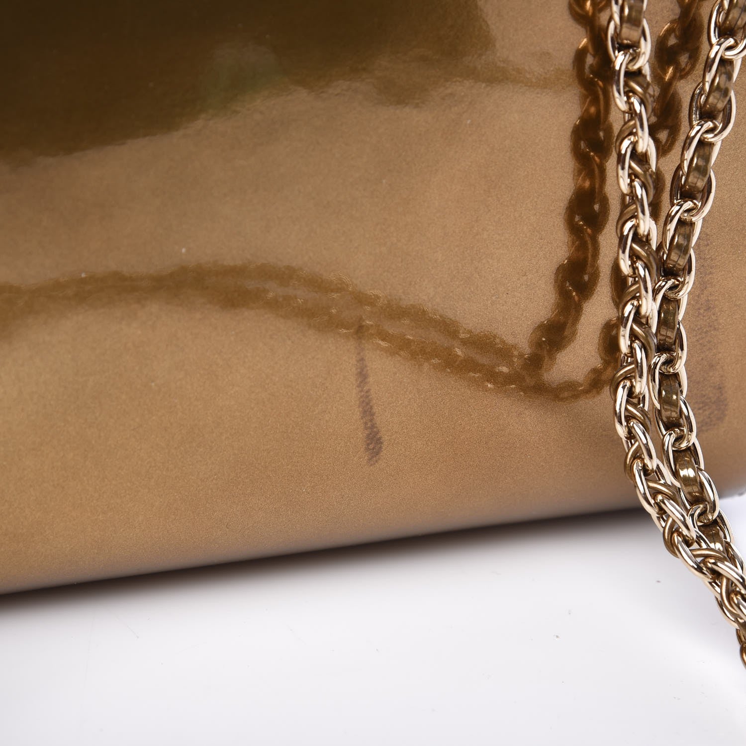 Mulberry Metallic Patent Small Lily Gold 12 of 15