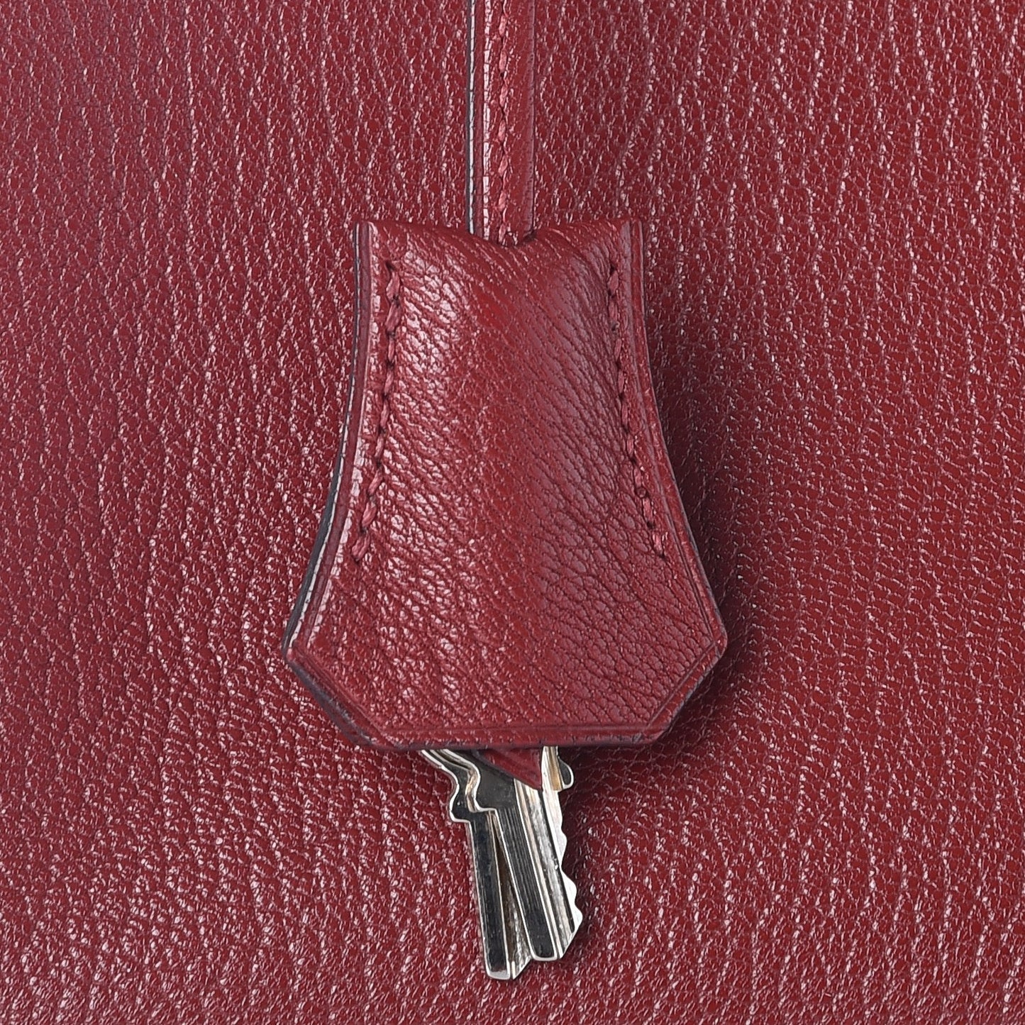 Chevre De Coromandel Kelly Retourne 32 Rouge H