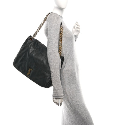 Saint Laurent Lambskin Matelasse Monogram Large Jamie 4.3 Black 2 of 11