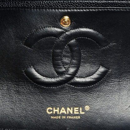 Chanel Caviar Quilted Medium Double Flap Black 6 of 11